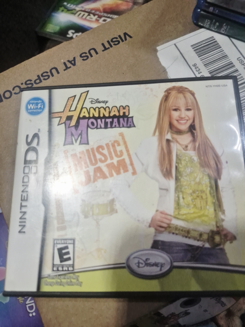Nintendo DS Hannah Montana Music Jam – White & Lime Green Cover